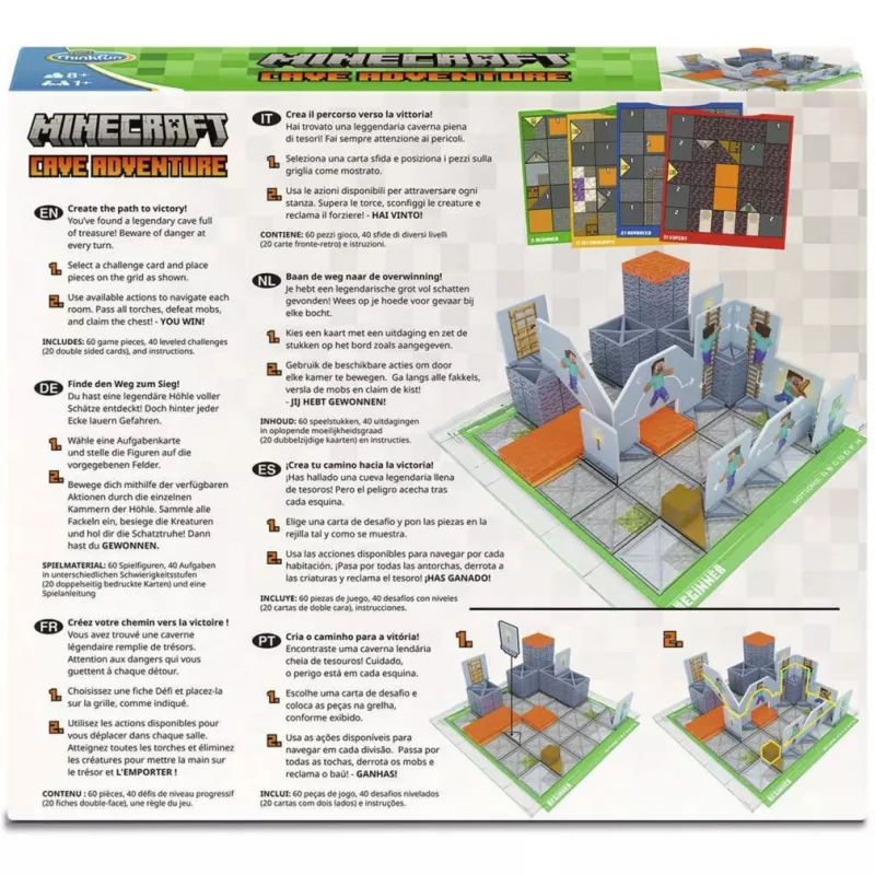 Ravensburger Minecraft Cave Adventure bordspeluitbreiding