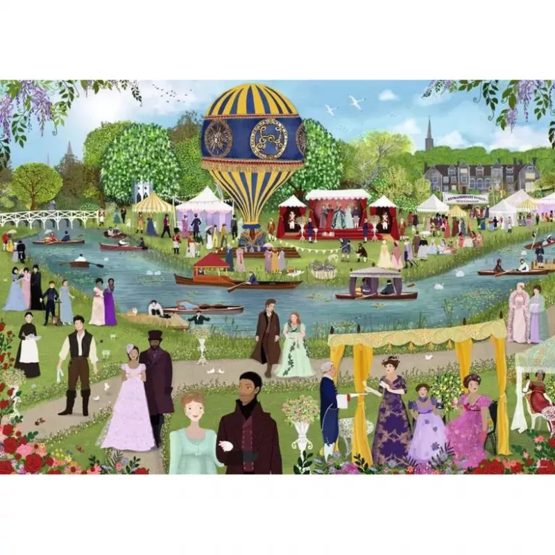 Ravensburger Puzzel Bridgerton - To See and Be Seen 1000 stukjes