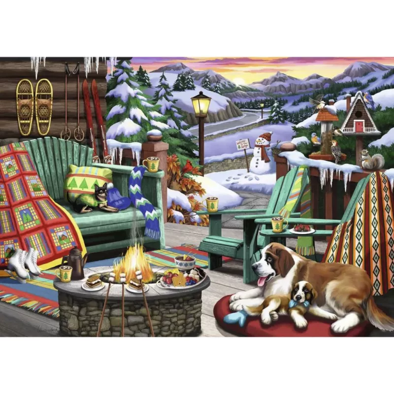 Ravensburger Puzzel Cozy Evening (1000 stukjes)
