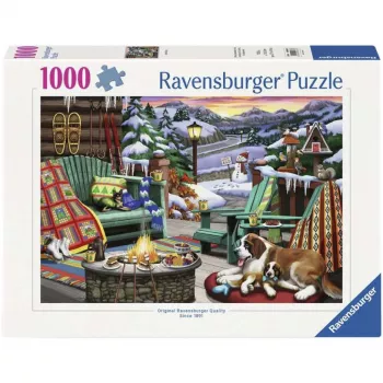 Ravensburger Puzzel Cozy Evening (1000 stukjes)