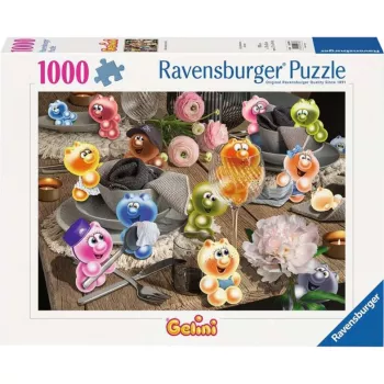 RAVENSBURGER Puzzel Gelini dekken de tafel (1000 stukjes)