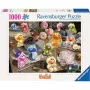 RAVENSBURGER Puzzel Gelini dekken de tafel (1000 stukjes)