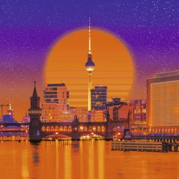Ravensburger Puzzel Neon Collection Berlin (500 stukjes)