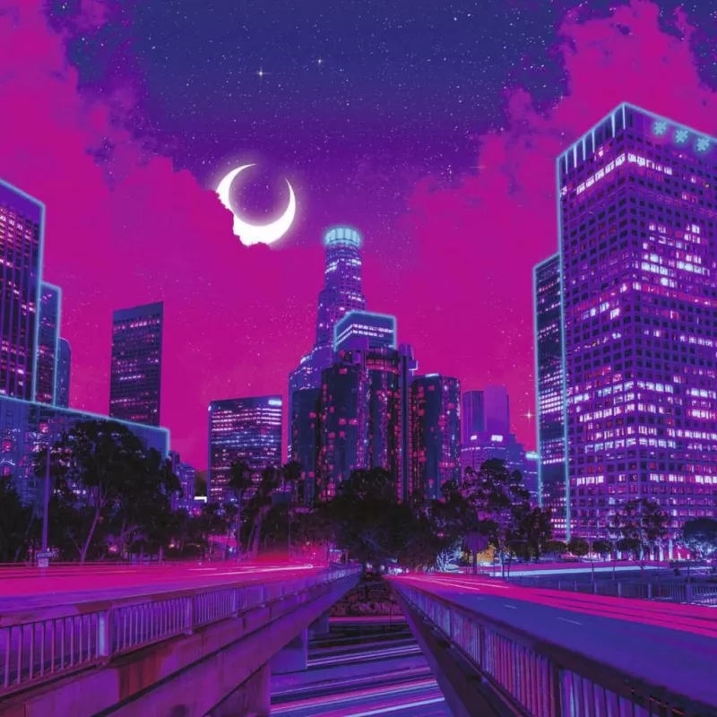 Ravensburger Puzzel Neon Collection Los Angeles (500 stukjes)