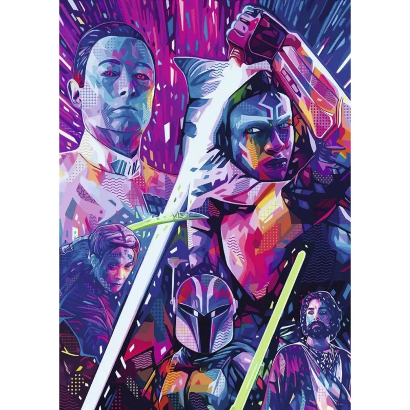Ravensburger puzzel Star Wars The Hyperspace Collection: Ahsoka (500 stukjes, grote stukjes)