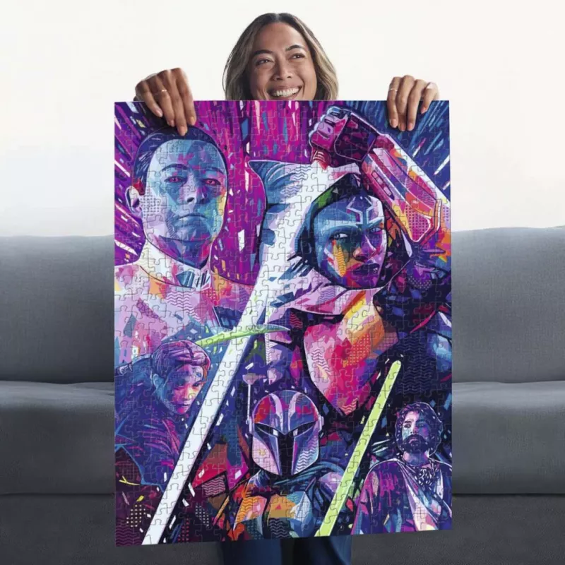 Ravensburger puzzel Star Wars The Hyperspace Collection: Ahsoka (500 stukjes, grote stukjes)
