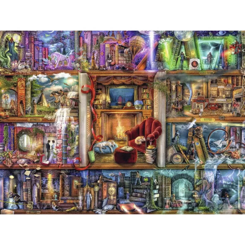 Ravensburger Puzzel The Grand Library (1500 stukjes)