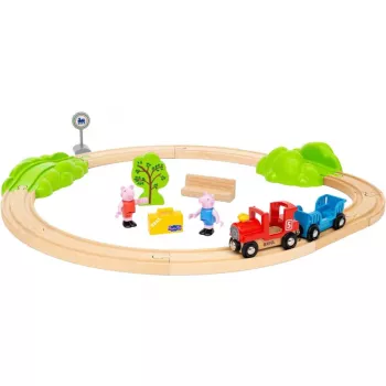 RAVENSBURGER tiptoi World - Peppa Pig treinset