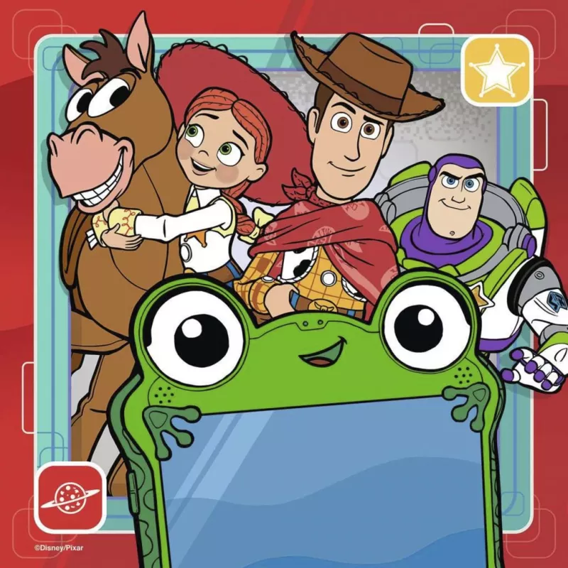 RAVENSBURGER Toy Story 5 puzzelset (96 stukjes)