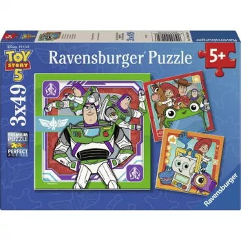 RAVENSBURGER Toy Story 5 puzzelset (96 stukjes)