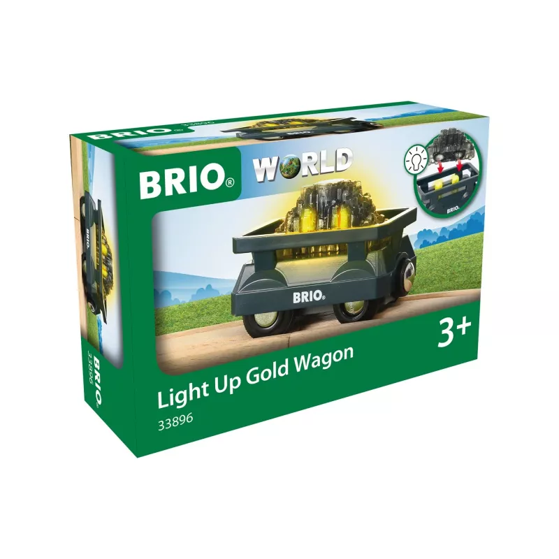 RAVENSBURGER World Goldwaggon met licht H0-spoorbreedte