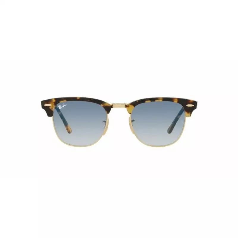 Ray-Ban Clubmaster RB3016 zonnebril transparant grijs blauw verloop 51mm