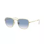Ray-Ban Frank Metal zonnebril RB385791963F5 goud lichtblauw verloop 51mm