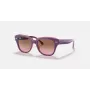 Ray-Ban Junior RB9186S711814 Zonnebril - Vierkant montuur, Donkerblauwe glazen, 46 mm