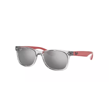 Ray-Ban Junior RJ9052S70636G kinderzonnebril transparant blauw lichtblauw gradient 48 mm