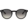 Ray-Ban Junior RJ9064S100114 zonnebril transparant grijs Light Grey Gradient 44mm
