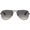 Ray-Ban Junior RJ9506S220115 zonnebril, mat zwart, grijs verloop glazen, 50/13/120 mm