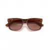 Ray-Ban Justin zonnebril RB4165 659413 55-16-145 Rubber Havana Brown Gradient