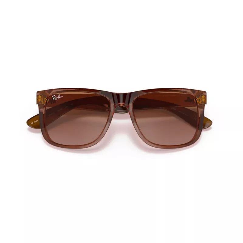 Ray-Ban Justin zonnebril RB4165 659413 55-16-145 Rubber Havana Brown Gradient