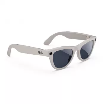 Ray-Ban Meta Skyler Gen1 AI bril - shiny/chalky grey Transitions