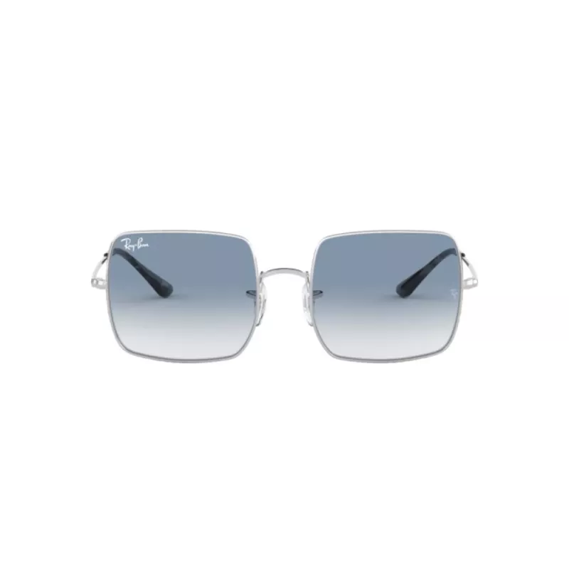 Ray-Ban RB1971-91493F Square 1971 Classic zonnebril goud lichtblauw verloop 54mm