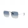 Ray-Ban RB1971-91493F Square 1971 Classic zonnebril goud lichtblauw verloop 54mm
