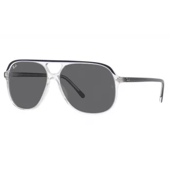 Ray-Ban RB2198 The Hawkeye zonnebril transparant grijs blauw verloop 56/14/145 mm unisex