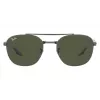 Ray-Ban RB3688 zonnebril gunmetal groen G-15 57mm