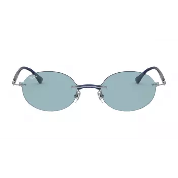 Ray-Ban RB8060-004-80 Unisex Pilot zonnebril Gunmetal Grijs 54mm