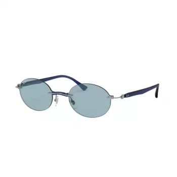 Ray-Ban RB8060-004-80 Unisex Pilot zonnebril Gunmetal Grijs 54mm