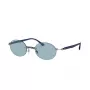 Ray-Ban RB8060-004-80 Unisex Pilot zonnebril Gunmetal Grijs 54mm