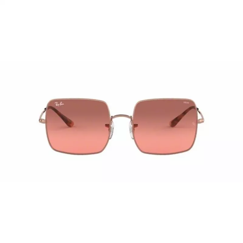 Ray-Ban Square 1971 RB1971 zonnebril goud donkergrijs 54mm unisex