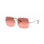 Ray-Ban Square 1971 RB1971 zonnebril goud donkergrijs 54mm unisex