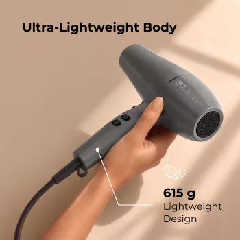 Ray Battler RB 0911 haardroger HD-0911 - 2000W ionen keramisch met koudeluchtstoot, zwart