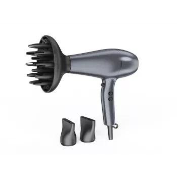 Ray Battler RB 0911 haardroger HD-0911 - 2000W ionen keramisch met koudeluchtstoot, zwart