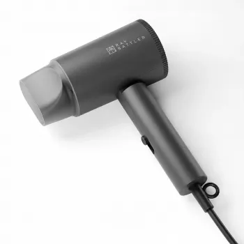 Ray Battler RB 7007 haardroger HD-7007 - 2000W ionen keramische AC-motor, 3 warmtestanden/2 snelheden, koude luchtstoot, concentratordop, zwart