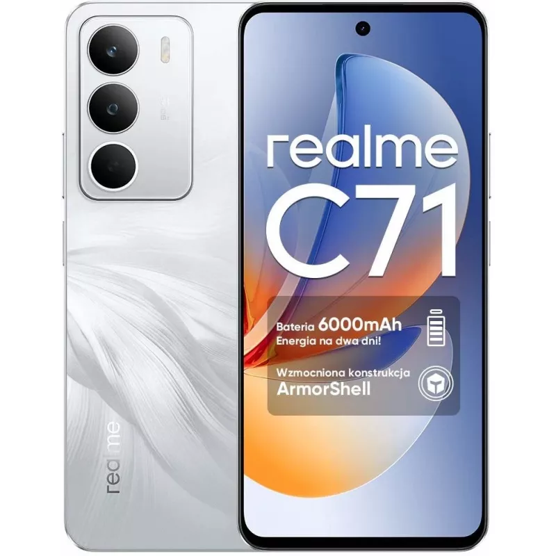 Realme C71 4GB RAM 256GB opslag White Swan OEM