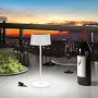 RealPower LED solartafellamp dimbaar met accu, wit