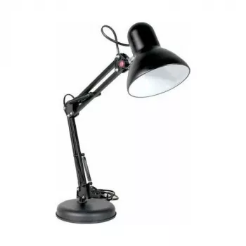 RealPower Retro bureaulamp SL-70, zwart metaal