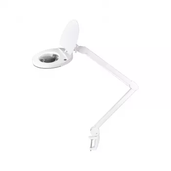 REBEL inspectielamp met loep 5D 8W (60 SMD) - wit