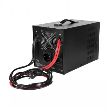 Rebel POWER-1500-LFP4 noodstroomvoorziening – zuivere sinus-omvormer met 12V-laadfunctie, 230V, 1500VA/1050W