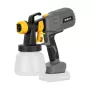 REBEL RB-1061.1 20V Accu-verfspuitpistool, 800 ml reservoir, 3 spuitpatronen, zonder accu
