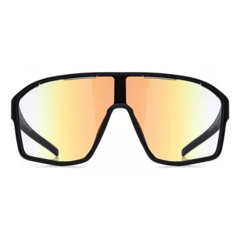 Red Bull SPECT DAFT zonnebril shield rechthoekig gepolariseerd TR90 mat zwart smoke