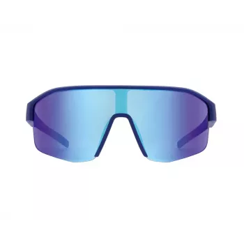 Red Bull Spect Dundee Wielrenbril - Blauw montuur, Bruin glas, Blauwe spiegel, CAT3