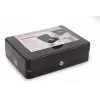 RED EAGLE BOX-300 metalen geldkist met sleutelslot, zwart, staal