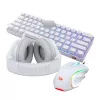 REDRAGON 3-in-1 bedraad gaming-set - toetsenbord, muis, headset - wit