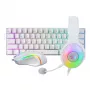 REDRAGON 3-in-1 bedraad gaming-set - toetsenbord, muis, headset - wit