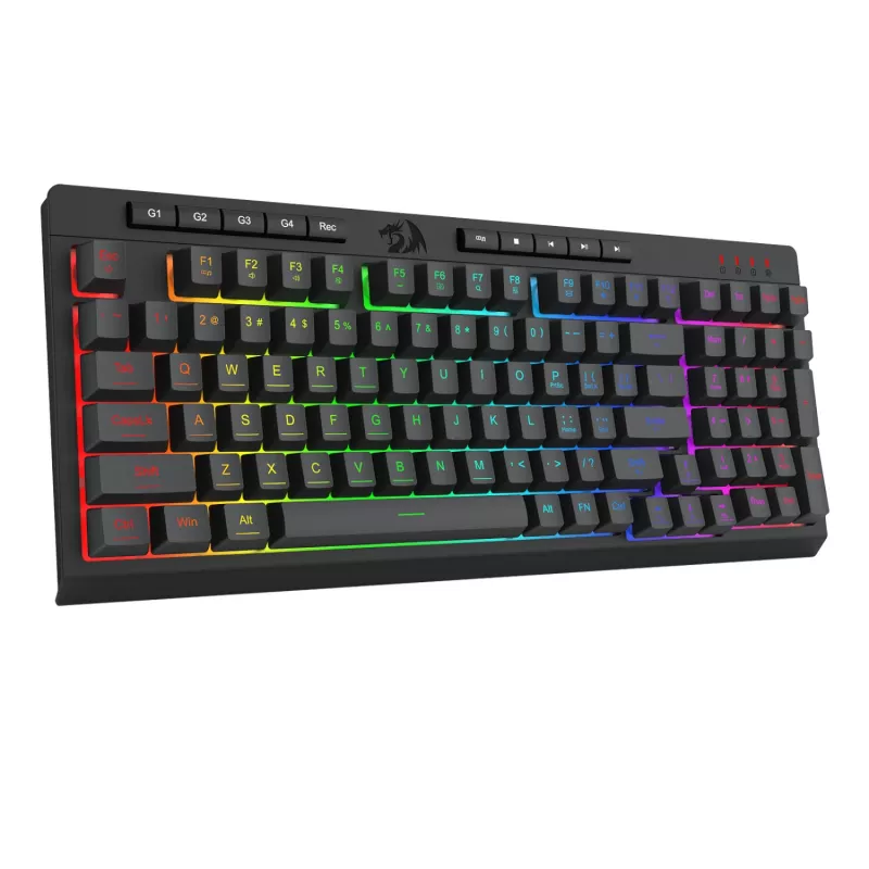 Redragon 4-in-1 gaming-combinatie: RGB-toetsenbord, muis, muismat & headset