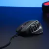 REDRAGON Aatrox 6200DP RGB MMO gaming-muis - zwart