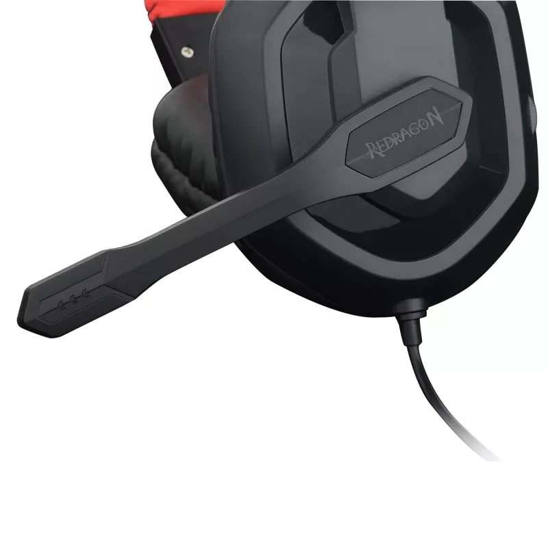 Redragon Ares Over-Ear Aux gaming headset, zwart
